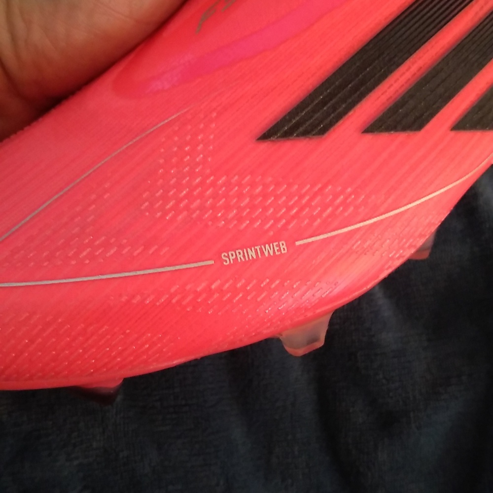 Adidas F50 Laceless Mens Soccer Cleats Size 11.5 With Sprintweb - Picture 5 of 6